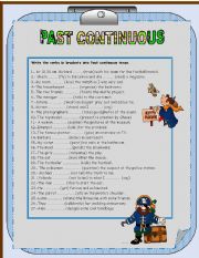 PAST CONTINUOUS TENSE