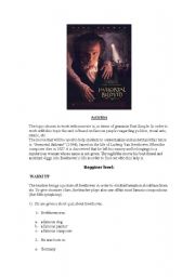 English worksheet: Immortal Beloved (film-beginner)