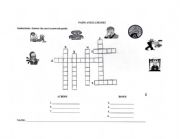 English Worksheet: Pains and illnesses