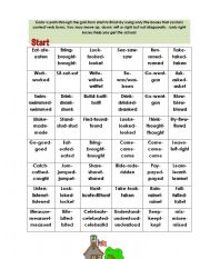 English Worksheet: IRREGULAR VERBS SPELLING CHECKING IN 5 MINUTES!