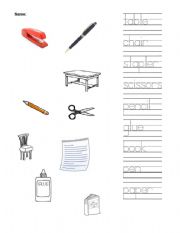 Classroom Items