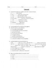 English worksheet: PRESENT SIMPLE