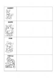 English Worksheet: Happy faces chart