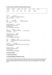 English Worksheet: present simple tense