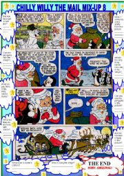 English Worksheet: COMIC - CHILLY WILLY THE MAIL MIX UP 8