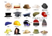 English Worksheet: The Hats