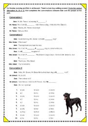 LOST DOG - PRONOUNS & GENITIVE CASE