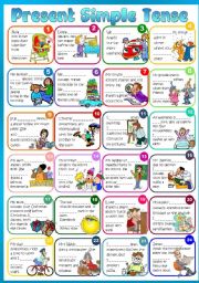 English Worksheet: Present Simple Tense