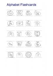 English Worksheet: alphabet worksheet