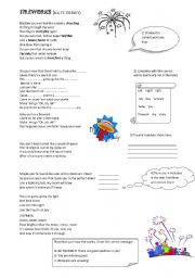 English Worksheet: katy Perry FIREWORKS