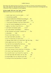 English Worksheet: Jumbled Sentences Part 3.