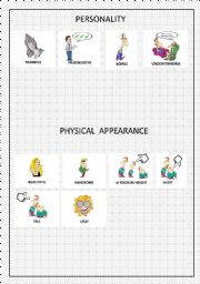English worksheet: personality&physical appearance_2