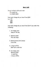 English Worksheet: Gina