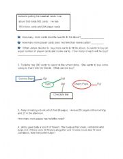 English worksheet: SOLVING PROBLEMS