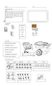 English Worksheet: HAPPY STREET 1  PART1