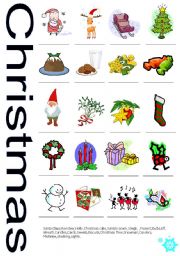 English Worksheet: Christmas_part_1