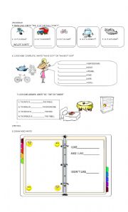 English Worksheet: happy street 1 PART2