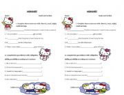 English Worksheet: Modal Verbs