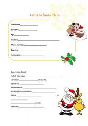 Letter to Santa