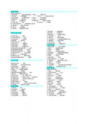 English Worksheet: a an some