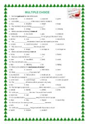 English Worksheet: Multiple Choice 1