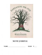 English Worksheet: Fantastic Mr. Fox booklet