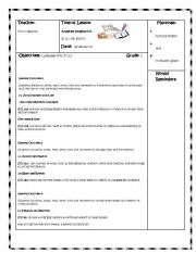 English worksheet: Anagrams and Palindromes