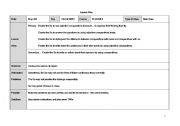 English Worksheet: side by side 2 lesson plan U5-L1 