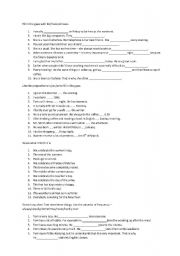 English worksheet: Test