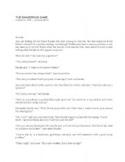 English Worksheet: The ant and Bee