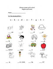 English worksheet: basic worksheet