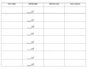 English Worksheet: IGHT word family