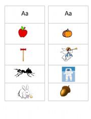 English worksheet: Beginning Sounds Match