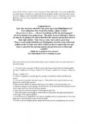 English Worksheet: Zoo