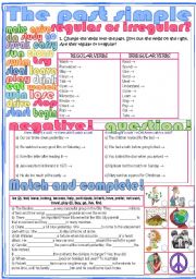 English Worksheet: The Past Simple