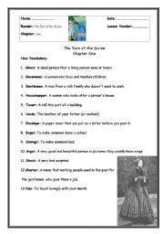 English worksheet: 