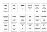 English worksheet: TABOO