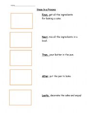 English Worksheet: How to coko a turkey 