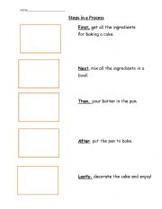 English worksheet: How to coko a turkey 