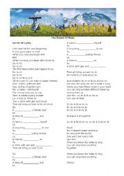 English Worksheet: The Sound of Music - Do Re Mi
