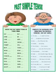 English Worksheet: PAST SIMPLE