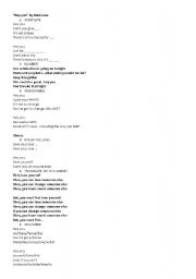 English worksheet: In the end - Linkin Park