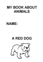 English worksheet: MY BOOK OF ANIMALS