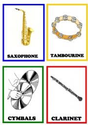 Instruments flashcards 2/2