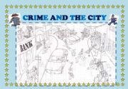 English Worksheet: CRIME AND THE CITY EXERCISES.