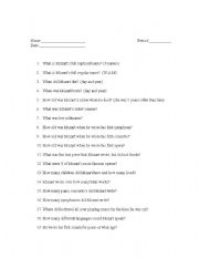 English Worksheet: Mozart Test