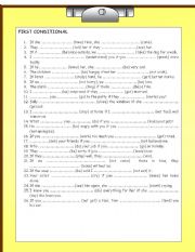 English Worksheet: if