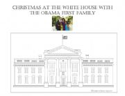 English Worksheet: Christmas at the White House