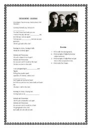 English Worksheet: Pronouns with Coldplay