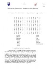 English Worksheet: Reading activity